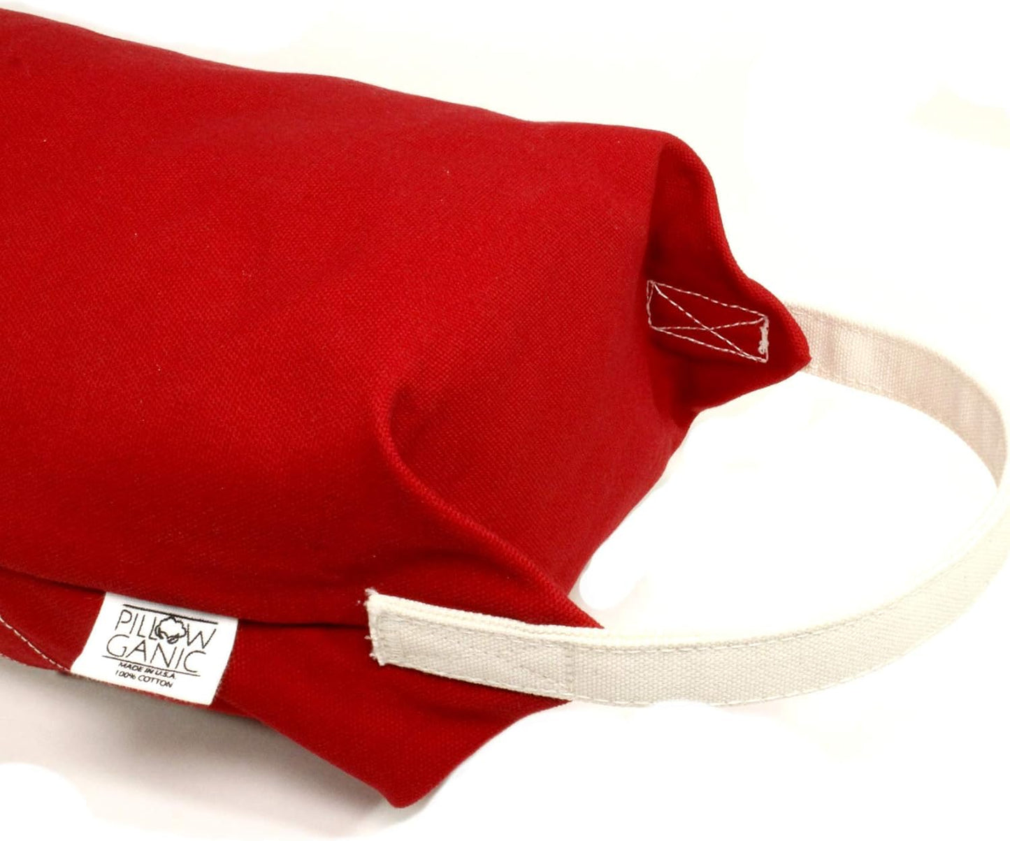 Yoga Bolster, with Cotton Canvas Pillowcase Included