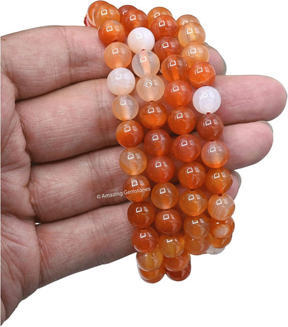 Amazing Gemstone 108 Beads Handmade Mala (Knotted, Rudraksha) - Colors A