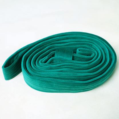 4.9ft 1.5m Aerial Straps Ropes Yoga Aerial Acrobatics Body Aerial Loop Trapeze Circus Apparatuses Equipment Three-Layer Straps 1 pairs