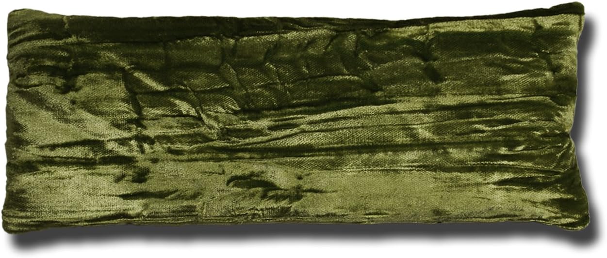 Handmade Luxe Serenity Eye Pillow - All-Natural Flaxseed - Unscented or Lavender Scented – Weighted Eye Mask for Yoga, Meditation, Hot & Cold Therapy