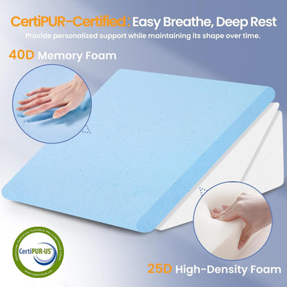 Sasttie Wedge Pillow Set for After Surgery, 2PCS Adjustable Bed Wedge Pillow Headboard with Memory Foam Neck Cushion – for Acid Reflux, Sleeping, Neck & Back Support, Dark Grey