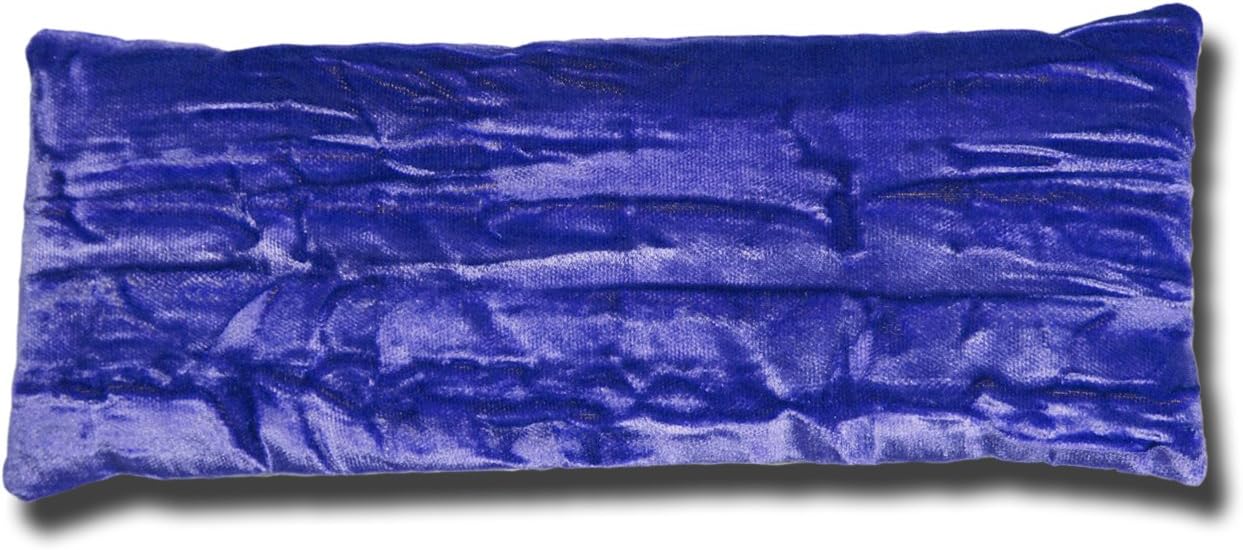 Handmade Luxe Serenity Eye Pillow - All-Natural Flaxseed - Unscented or Lavender Scented – Weighted Eye Mask for Yoga, Meditation, Hot & Cold Therapy
