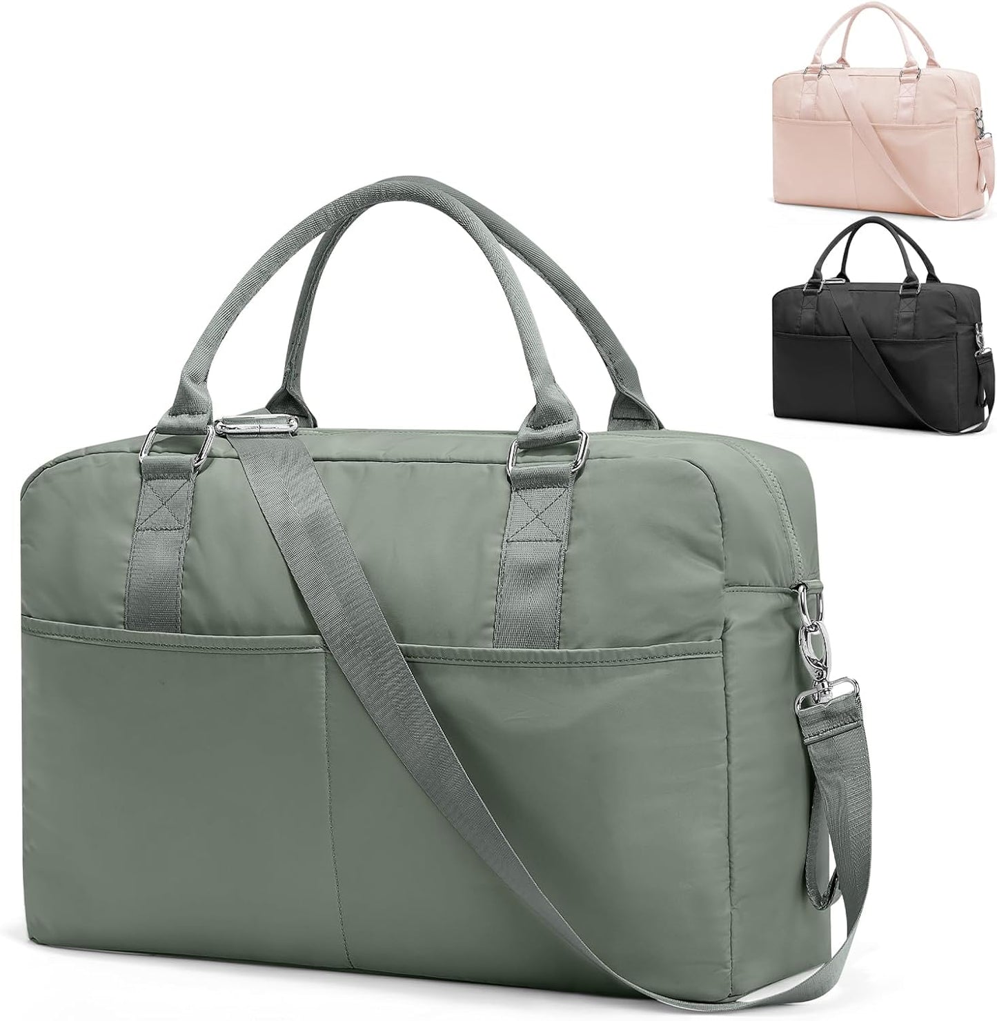 Gym Bag Womens Mens with Shoes Compartment and Wet Pocket Travel Duffel Bag for Women for Plane Sport Gym Tote Bags Swimming Yoga Waterproof Weekend Overnight Carry on Bag Hospital Holdalls - Colors C