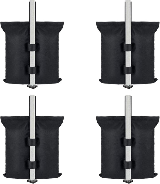Sand Weight Bags(140lbs) for Pop up Tent,1680D Heavy Duty Weights Sand Bags for Outdoor,Set of 4