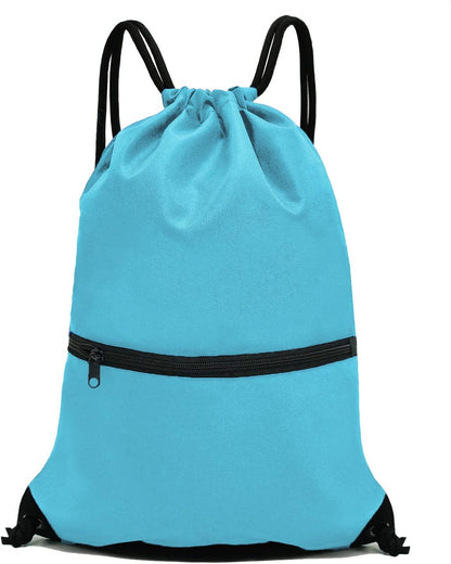 HOLYLUCK Drawstring Backpack Bag Sport Gym Sackpack - Colors A