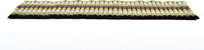 Leewadee - Kapok Roll Mat – Handcrafted Folding Sleep & Relaxation Mattress from Thailand, Ideal as Guest Bed, Camping Mat, Yoga Mat or Traditional Futon, 75 x 39 inches, Anthracite