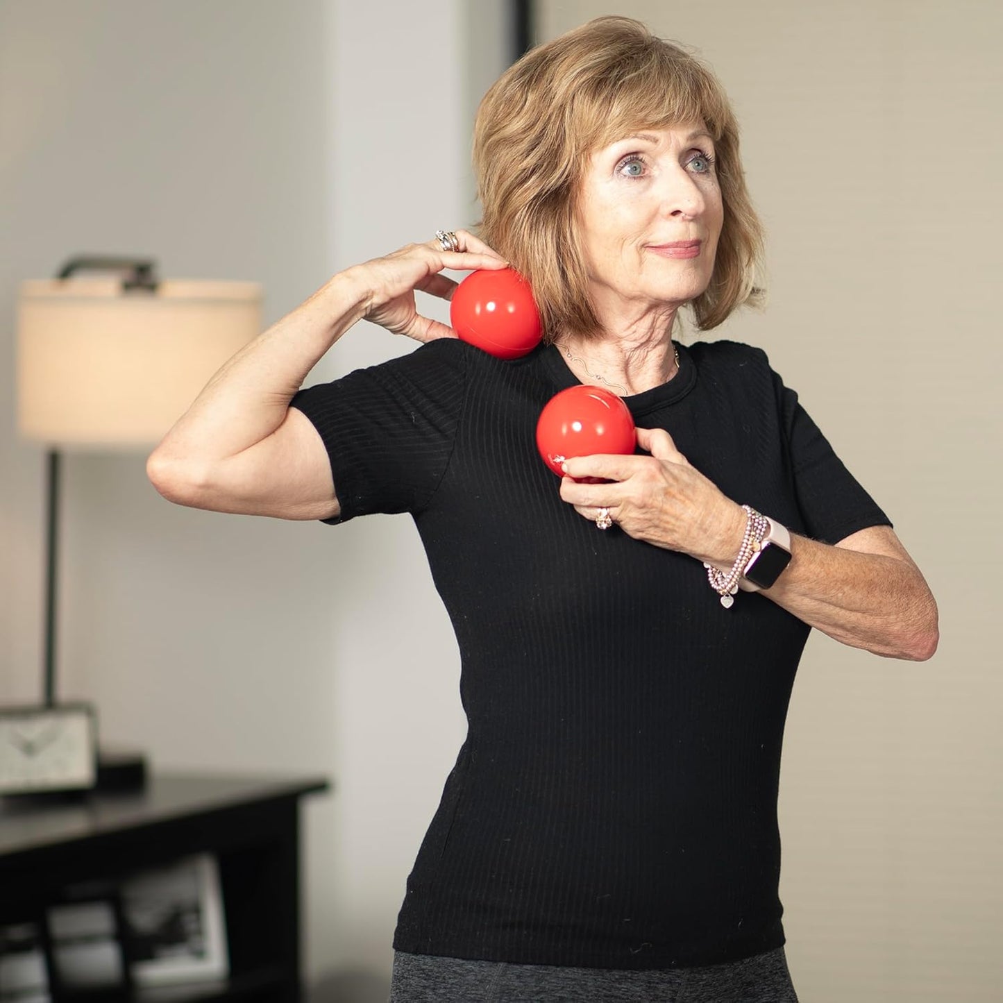 OPTP Franklin Method Mini Smooth Ball Set (Pair) - Massage Balls for Tight Muscles and Fascia - Targeted Back and Neck Massage, Shoulder, Neck, Hip, and Foot Massager Ball Set
