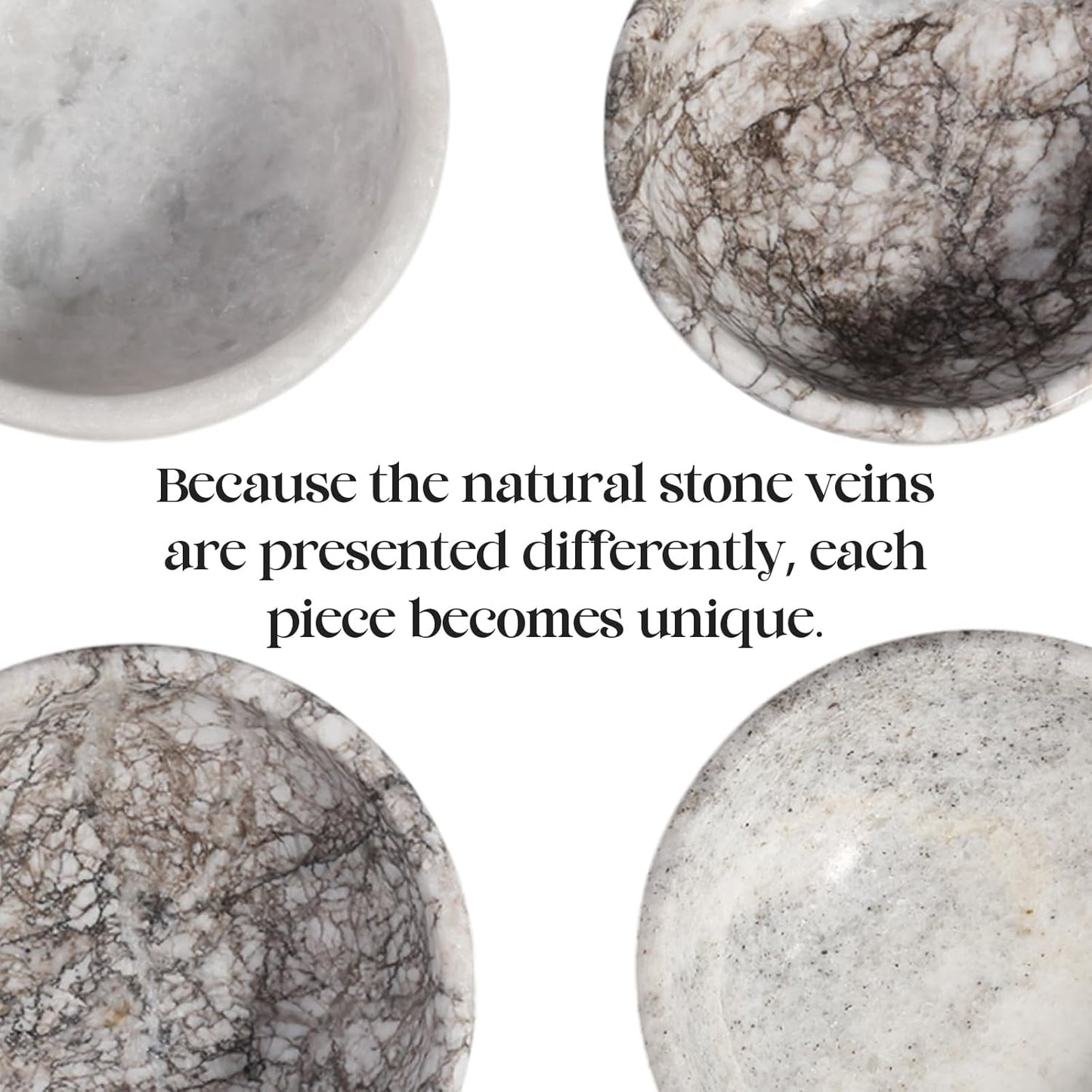 Koville Natural Marble Incense Holder, Incense Holder for Sticks with 9 Holes, Handmade Incense Burner Ash Catcher for Meditation Yoga SPA, Balsam Fir/Palo Santo/Sage/Cone (RoyalBeige)