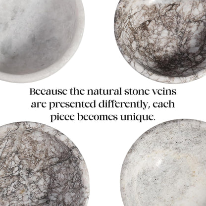 Koville Natural Marble Incense Holder, Incense Holder for Sticks with 9 Holes, Handmade Incense Burner Ash Catcher for Meditation Yoga SPA, Balsam Fir/Palo Santo/Sage/Cone (RoyalBeige)