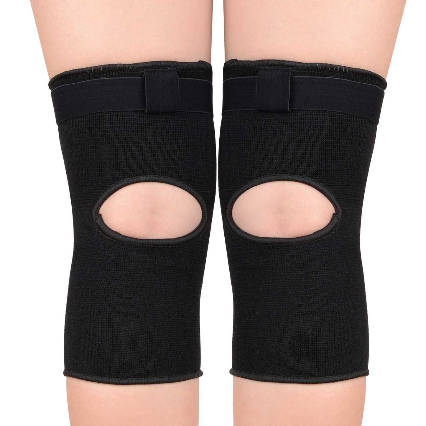 Bezioner Knee Pads Volleyball,Thick Sponge Anti-Slip,Dance Knee Pads for Women Yoga Basketball Football Youth Girls Black and Pink M