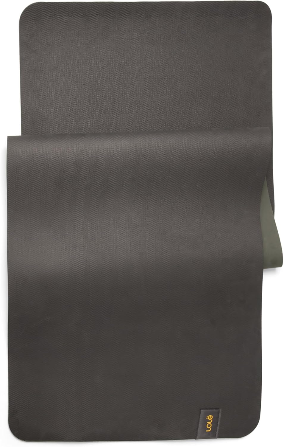 Lolë Pose Yoga Mat for Women with Strap Carrier | Non-Slip 5mm Thick Exercise Mat | Ideal for Hot Yoga & Pilates | PVC-Free & Sweat-Resistant