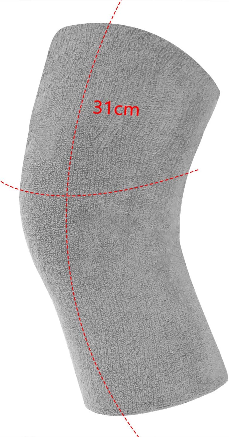 Holiberty Thermal Knee Braces Women Men Elastic Arthritis Knee Compression Sleeve Ski Cycling Leg Warmers Knee Support Pads