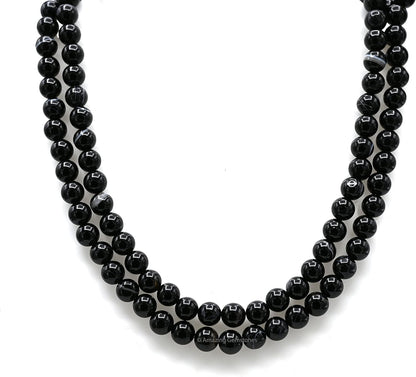 Amazing Gemstone 108 Beads Handmade Mala (Knotted, Rudraksha) - Colors B