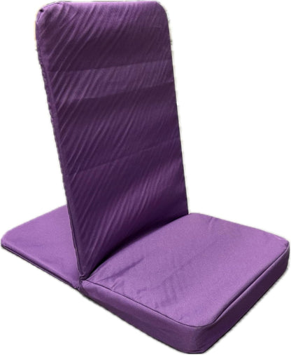 Original BackJack-Made in THE USA- Royal Cotton Fabric Lightweight Floor Seating Chair for Gaming, Families, Parents, Daycare, Back Support, Reading, Yoga, Meditation, Dorm, School