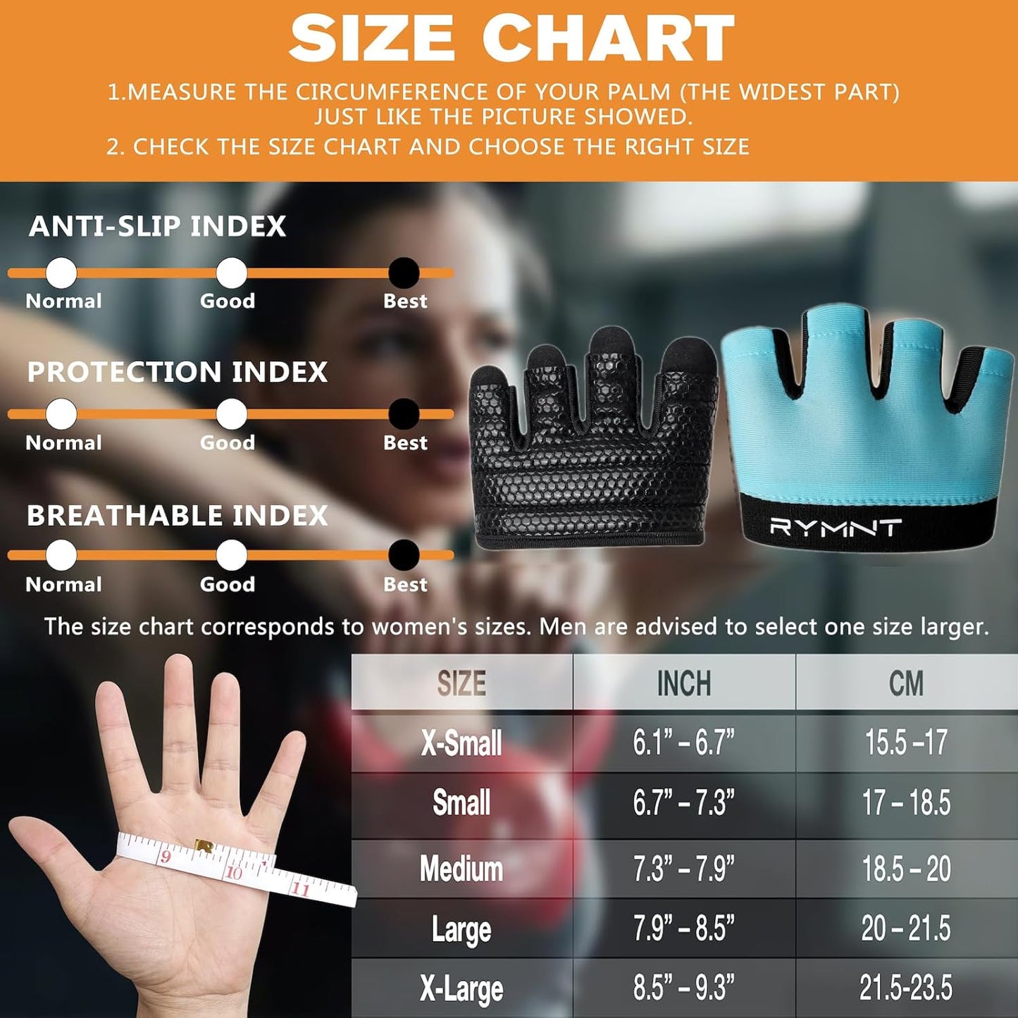 Minimal Workout Gloves,Short Micro Weight Lifting Gloves Grip Pads with Full Palm Protection & Extra Grip for Men Women Weightlifting,Gym,Cross Training,Powerlifting,WODs.