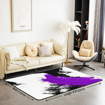 jejeloiu Basketball Living Room Rugs for Bedroom 5x7 Kids Gaming Sports Decor Carpet for Boys Girls Teens Ball Games Area Rug Soft Gift for Basketball Lover Grey and Black Room Decor