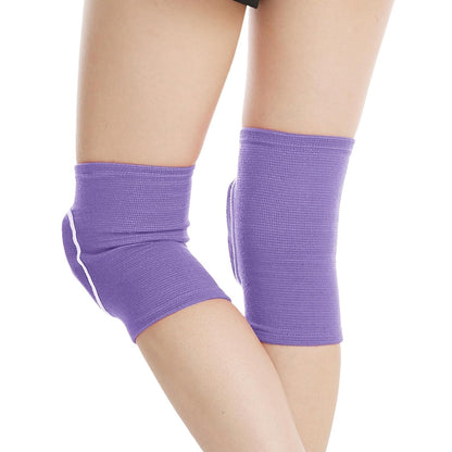 JUMISEE Kids Knee Pad, Anti-Slip Padded Sponge Knee Brace Breathable Flexible Elastic Knee Support for Football Volleyball Dance Skating Basketball Sports