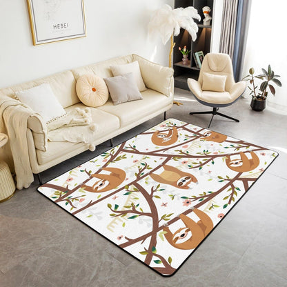 Zen Yoga Area Rug 3'x5' Boho Mandala Rugs for Living Room Bedroom Zen Spiritual Decorative Carpet Women Adults Super Cozy Floor Mats Home Decor