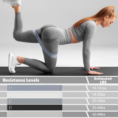 RoundFunny Pilates Ring Circle Set 18 Pcs Exercise Equipment Accessories for Women Workouts Pilates Ball Stretching Strap Magic Circle Yoga Ring Gym Back Bag Resistance Band Anti Slip Socks