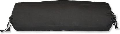 Saffron HANDICRAFTS Cotton 240TC - Bolster Cover Full Round Removable Cover for Neck Roll, Leg Rest,Yoga Practice, Meditation, Bed Sofa Couch (Turquoise Blue, 8"x24"(20 cm x 60 cm))