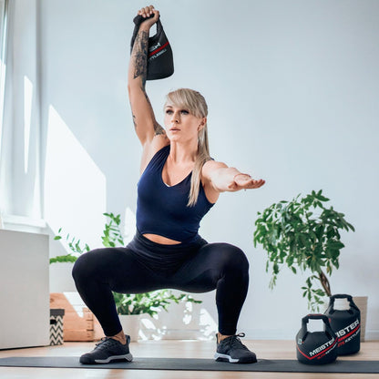 Meister Elite Portable Sand Kettlebell - Soft Sandbag Weight