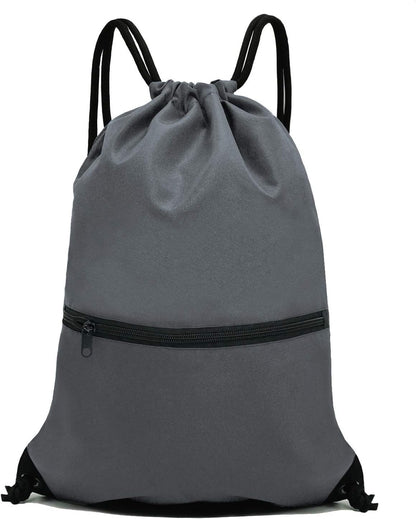HOLYLUCK Drawstring Backpack Bag Sport Gym Sackpack - Colors B