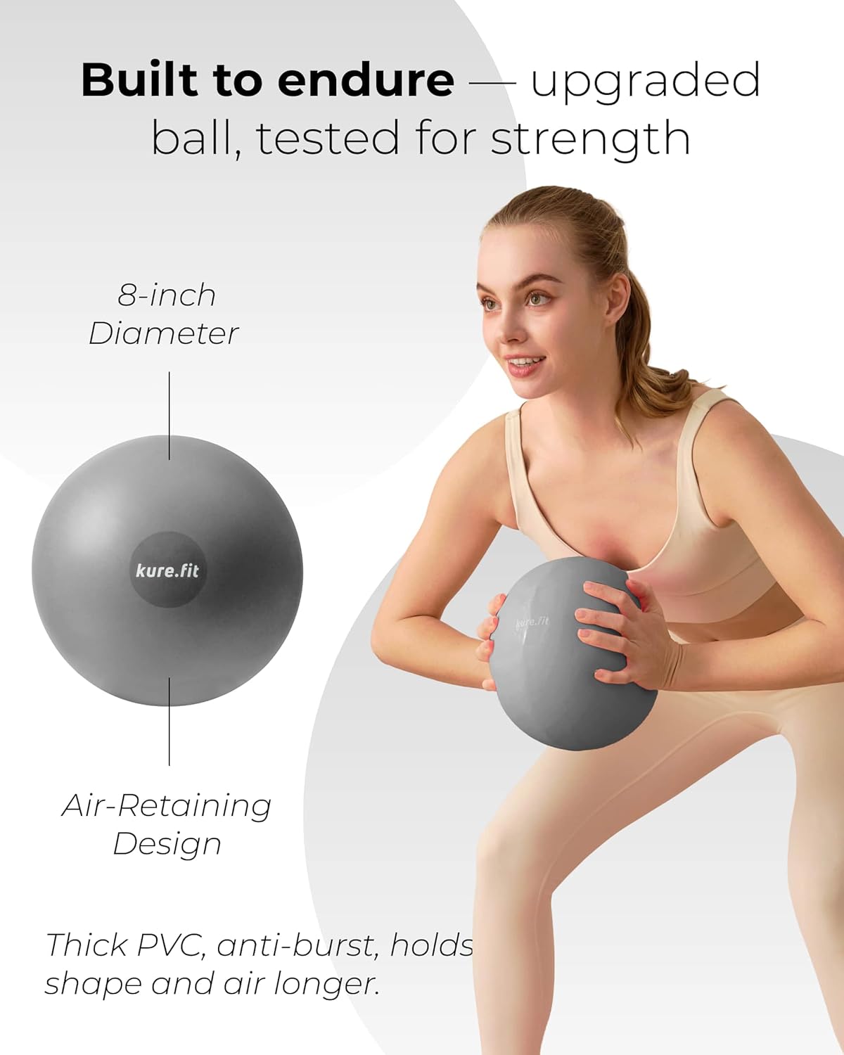 Pilates Kit for Women – Home Pilates Equipment Set with Ring, Ball & Resistance Bands | Pilates Starter Kit with Accessories in Gift Box