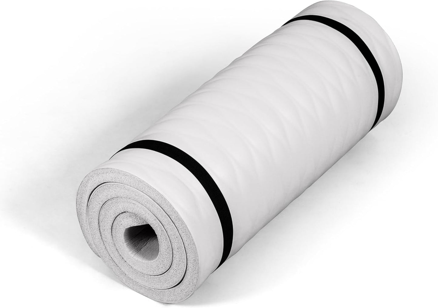 Tone Fitness 1-Inch Thick Yoga Mat | High-Density, Non-slip Exercise Mat with Carrying Strap for Yoga, Pilates, & Home Gym Workouts | Multiple Options