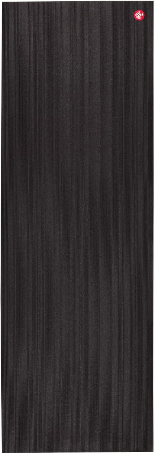 Manduka PROlite Long Yoga Mat 79" - 4.7mm | Lifetime Durability | Hygienic Construction | Teacher Approved | 79 x 24 inches | Black