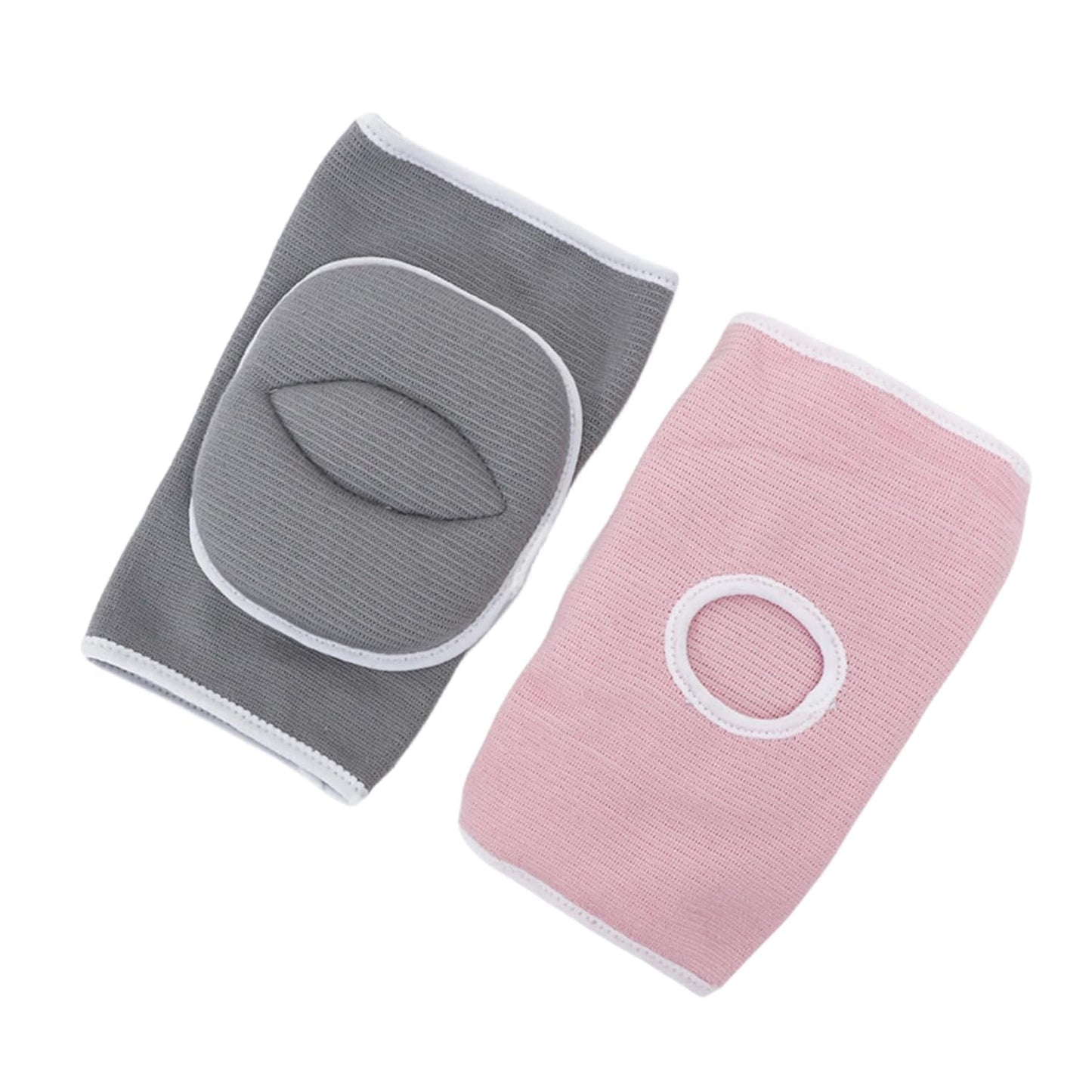 Men Women Protective Knee Pads, Anti-Slip Padded Sponge Knee Brace Knee Support for Football Volleyball Dance Skating Basketball Sports (Medium,Nude)