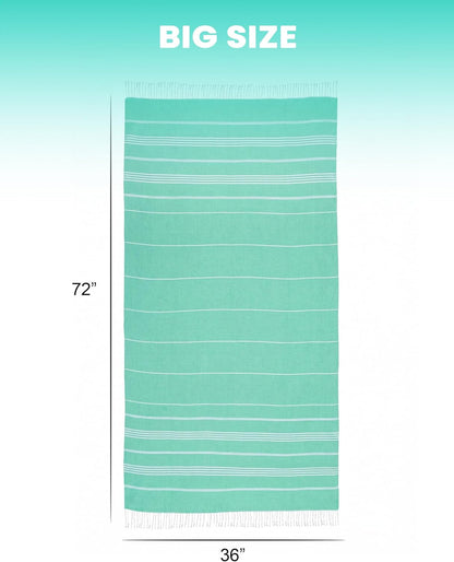 Turkish Beach Towels Vacation Essentials Yoga Blanket Pool Workout Towel Oversized Sand Free Quick Dry Lightweight Meditation Supplies Mat Cover Surf Boat River Float Accessories Gym Excise Stuff