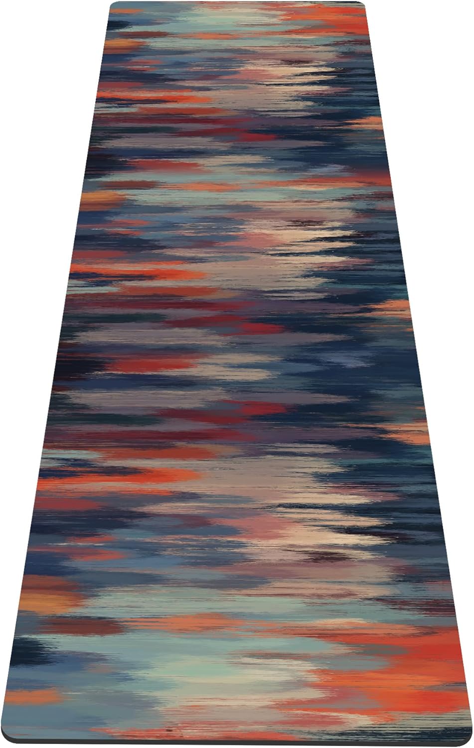 nuveti Yoga Mat Print Extra Thick TPE Non Slip Fitness Exercise Mat with Carrying Bag,72"x24" Extra Thick 6MM Exercise & Workout Mat for Yoga, Pilates Fitness and Floor Exercises - Colors B