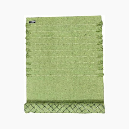 Indian Handmade100 % Organic Anti Skid Multi Colour Cotton Yoga Mat - Eco-Friendly Hand-Woven Rug - Non-Slip & Thick (24”x72”x5mm) for Hot yoga & Everyday Fitness at Home - Comfortable & Foldable Extra-Long Mat