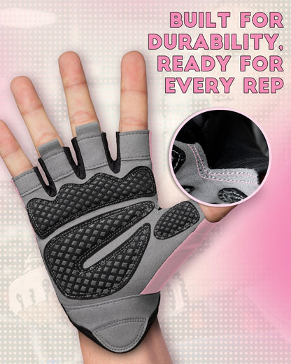 VINSGUIR Workout Gloves for Men and Women, Weight Lifting Gloves with Excellent Grip, Lightweight Gym Gloves for Weightlifting, Cycling, Exercise, Crosstraining, Pull ups, Fitness, Climbing and Rowing