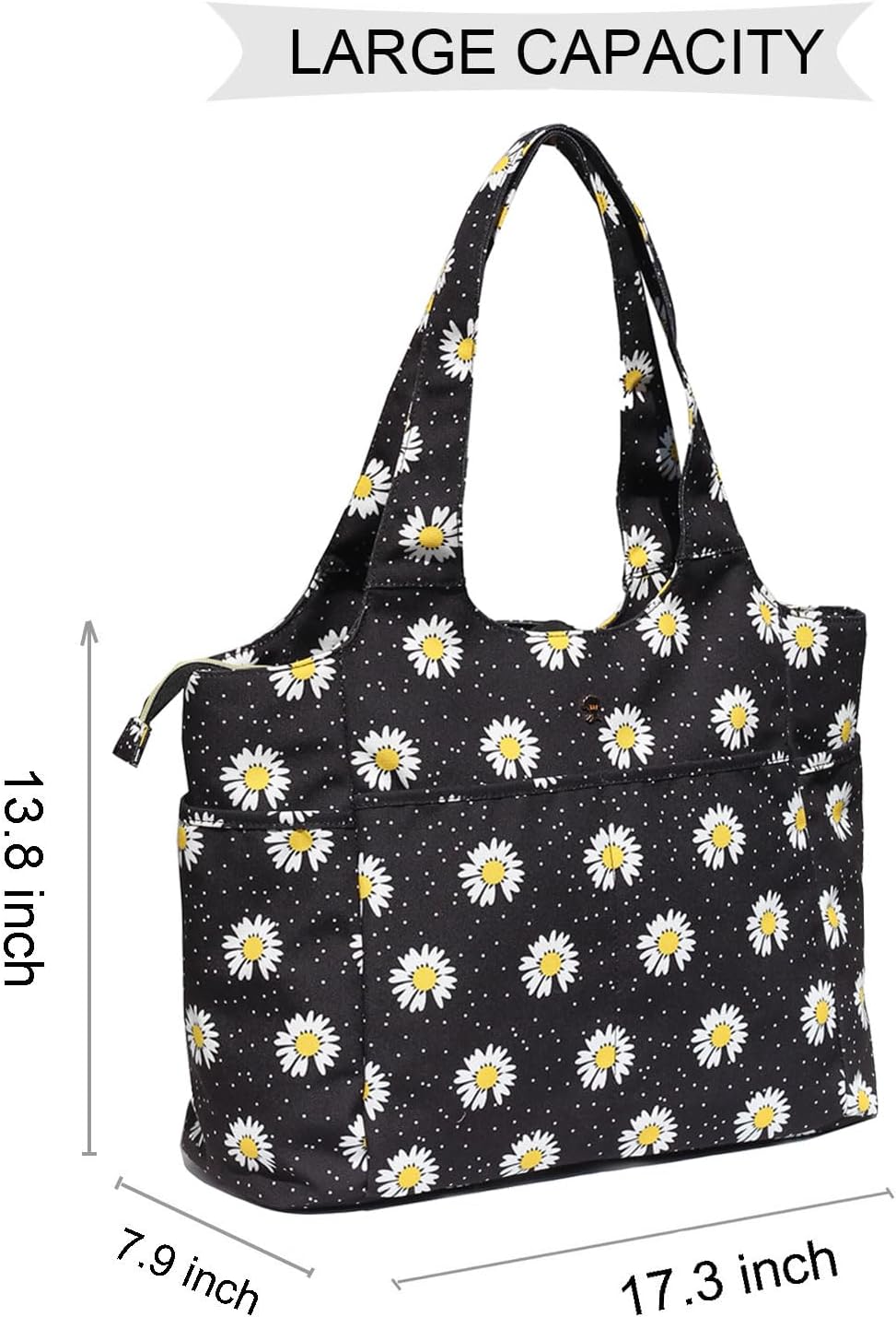 ESVAN Yoga Tote Bag Mat bag Women Shoulder Bags Carryall Tote for Travel Office Workout Gym Nurse Beach