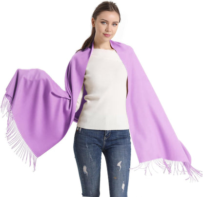 Pashmina Scarf and Shawl - Soft Women Pashminas Wrap for Wedding Evening Party dresses
