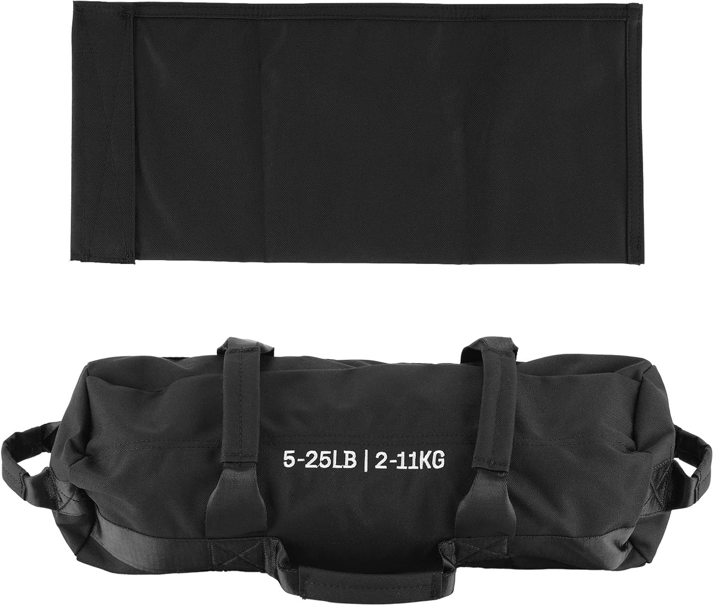 Adjustable Heavy-Duty Sandbag Set for Strength Training & Yoga – Durable Multi-Handle Fitness Equipment – Versatile Full-Body Workout – Includes Unfilled Inner Bag