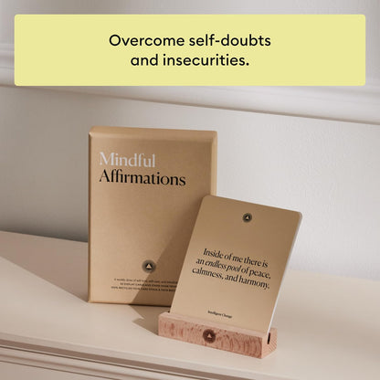 Intelligent Change Mindful Affirmation Cards for Health and Wellbeing