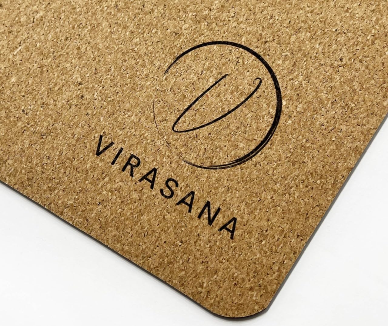 Eco-Friendly, Non-Toxic Cork Yoga Mat. Sweat Resistant, Non-Slip Flat Mat. Ideal for Hot Yoga, Bikram, Vinyasa, Power, Pilates, HIIT Workouts. (72" x 26" x 4mm)