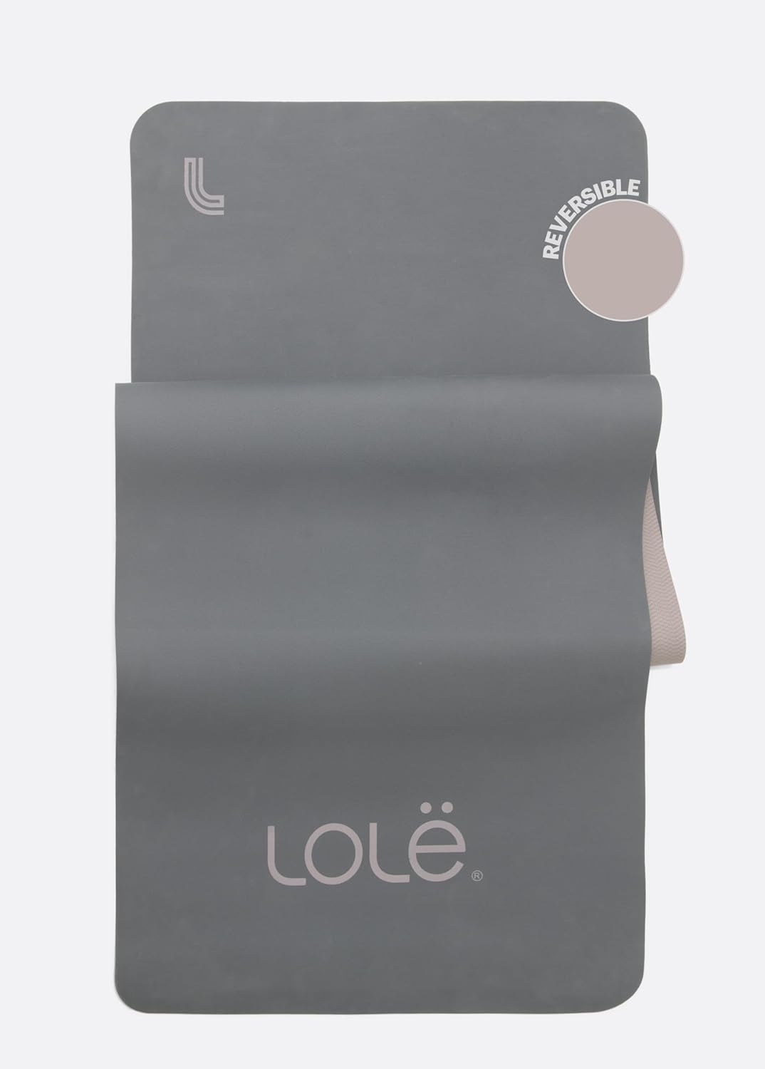 Lolë Womens IGLOW Yoga Mat | 5mm Thick | Non-Slip Workout Mat | Ideal for Yoga & Pilates | Enhanced Grip