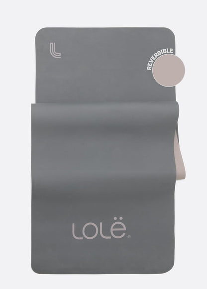 Lolë Womens IGLOW Yoga Mat | 5mm Thick | Non-Slip Workout Mat | Ideal for Yoga & Pilates | Enhanced Grip