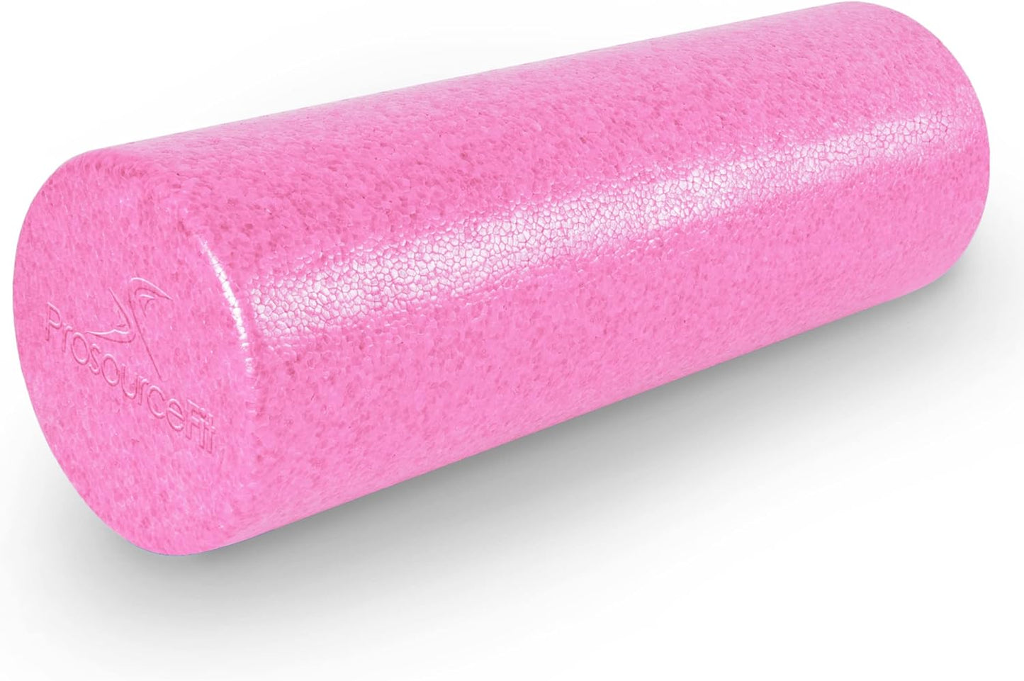 ProsourceFit High Density Foam Rollers 12 - inches long, Firm Full Body Athletic Massage Tool for Back Stretching, Yoga, Pilates, Post Workout Muscle Recuperation, Black
