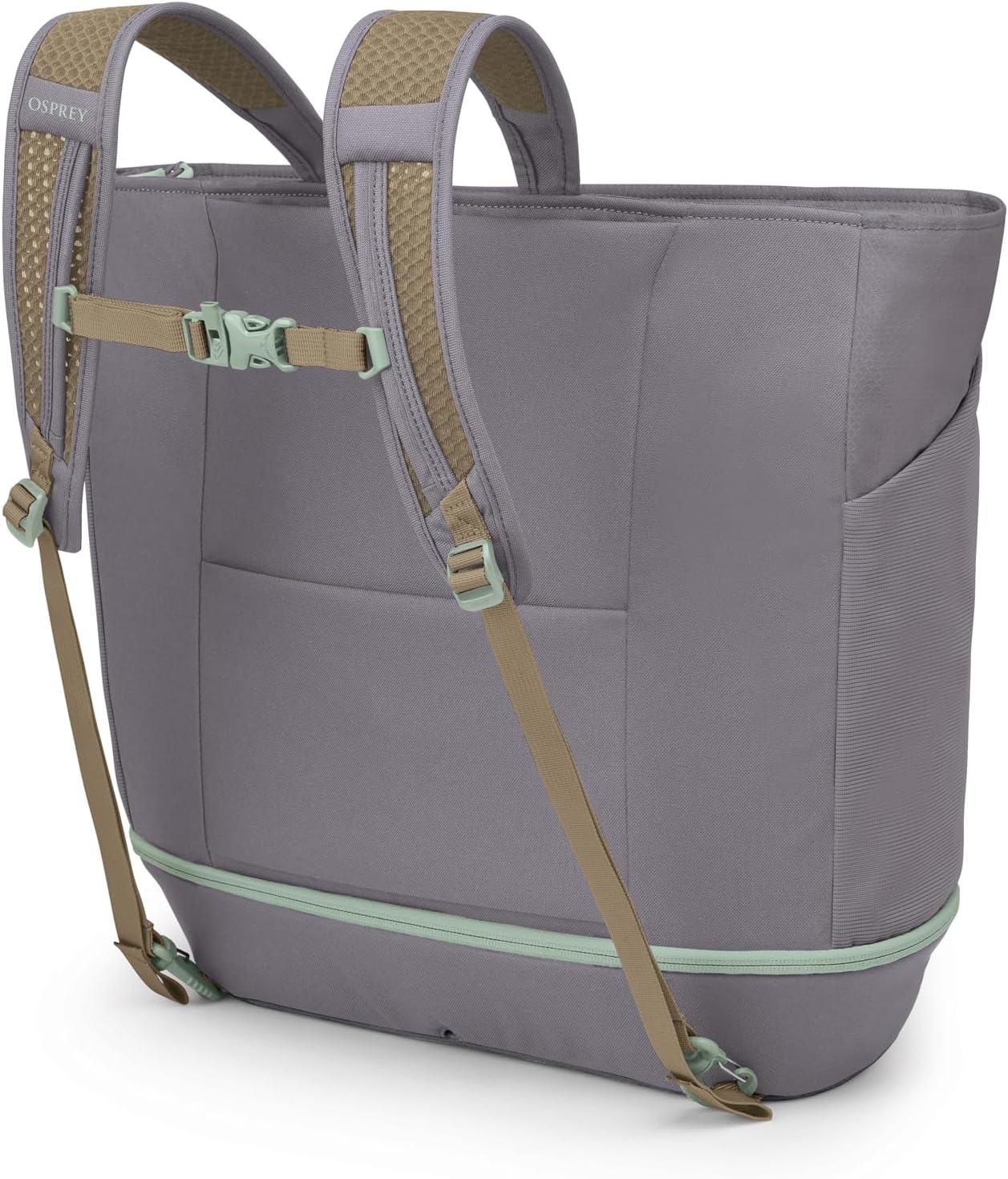 Osprey Daylite Large Tote Weekend Pack - Shoulder or Backpack Carry with Laptop Sleeve & Shoe Compartment, Torrent Blue