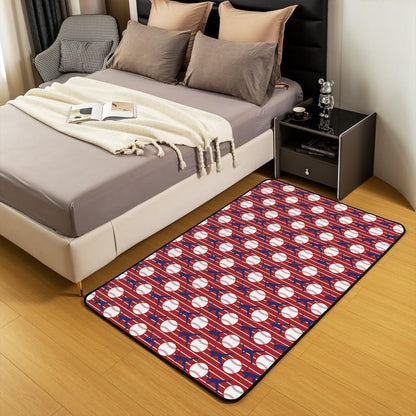 jejeloiu Basketball Living Room Rugs for Bedroom 5x7 Kids Gaming Sports Decor Carpet for Boys Girls Teens Ball Games Area Rug Soft Gift for Basketball Lover Grey and Black Room Decor