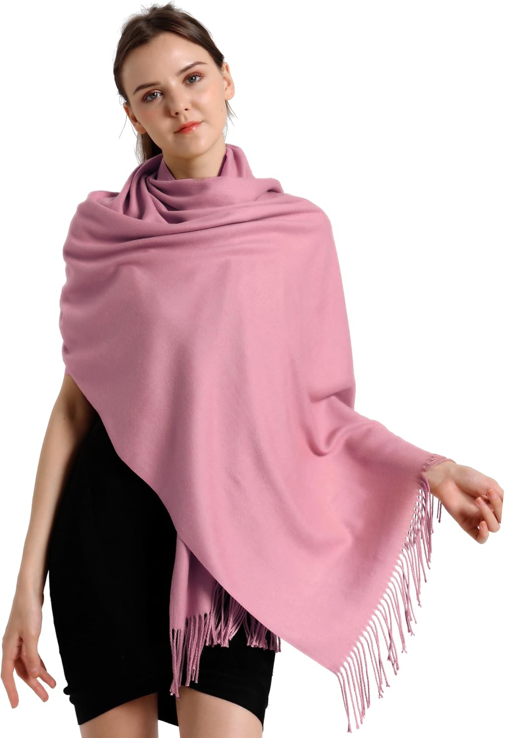 Pashmina Scarf and Shawl - Soft Women Pashminas Wrap for Wedding Evening Party dresses
