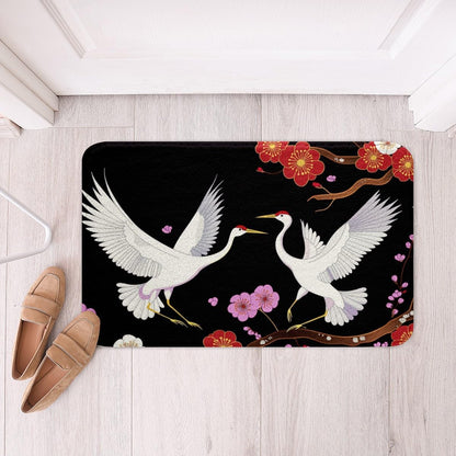 Erosebridal Yoga Bathroom Rugs Gradient Bath Mat,Meditation 20"X 32" Doormats Floor Mats for Kids Boys Girls Teens Lotus Art Non Slip Bath Rug