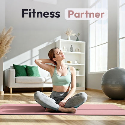 UMINEUX Extra Thick Yoga Mat, 6MM &10MM Yoga Mat Non Slip, POE Yoga Mats for Women Men, 72"x24", Great for Workout, Yoga, Pilates, Fitness & Floor Exercises