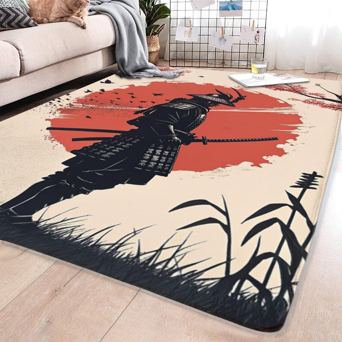 Butterfly Carpet Area Rug - Lovely Butterflies Printed Carpets for Kids Butterfly Theme Living Room Indoor Bedroom Decor Soft Polyester Yoga Mat 2'x3'