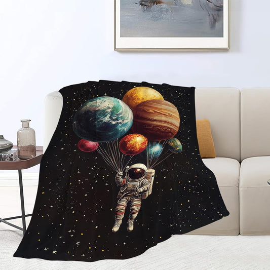 Yoga Blanket, Colorful Throw Blanket, Yoga Gifts, Meditation Blankets, Meditation Stuff Fleece Flannel Plush for Women Men Boys Girls Lovers Adults Soft Bedding for Sofa Bed Office Home Decor 50"X40" - Colors A