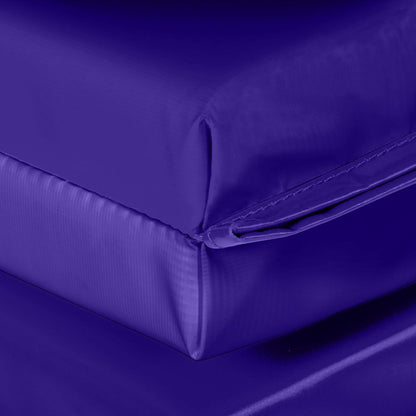 We Sell Mats - 4 ft x 6 ft x 2 - Personal Fitness & Exercise Mat for Home Workout - Lightweight and Folds for Carrying – All Purpose Gym Mat – Thick Mat for Yoga, Pilates, Stretches, Floor Exercises